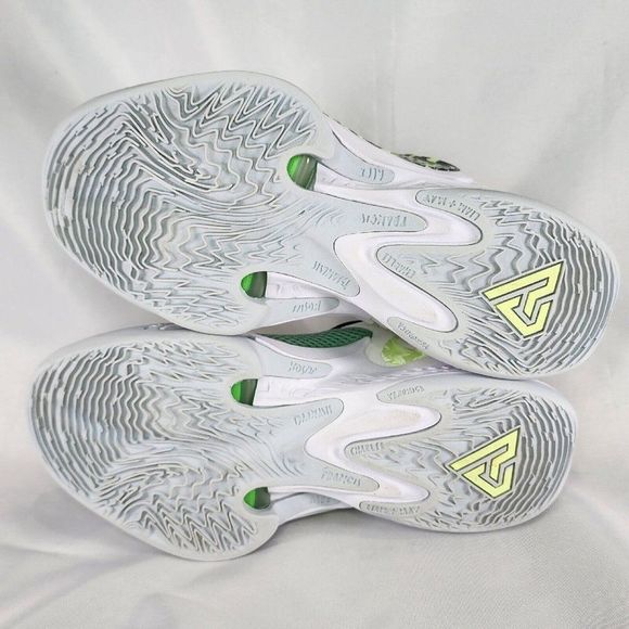 Nike Zoom Freak 4 Greek‎ Coast line Shoes White Green DJ6149-100 Run Men Size 5 - Picture 6 of 9